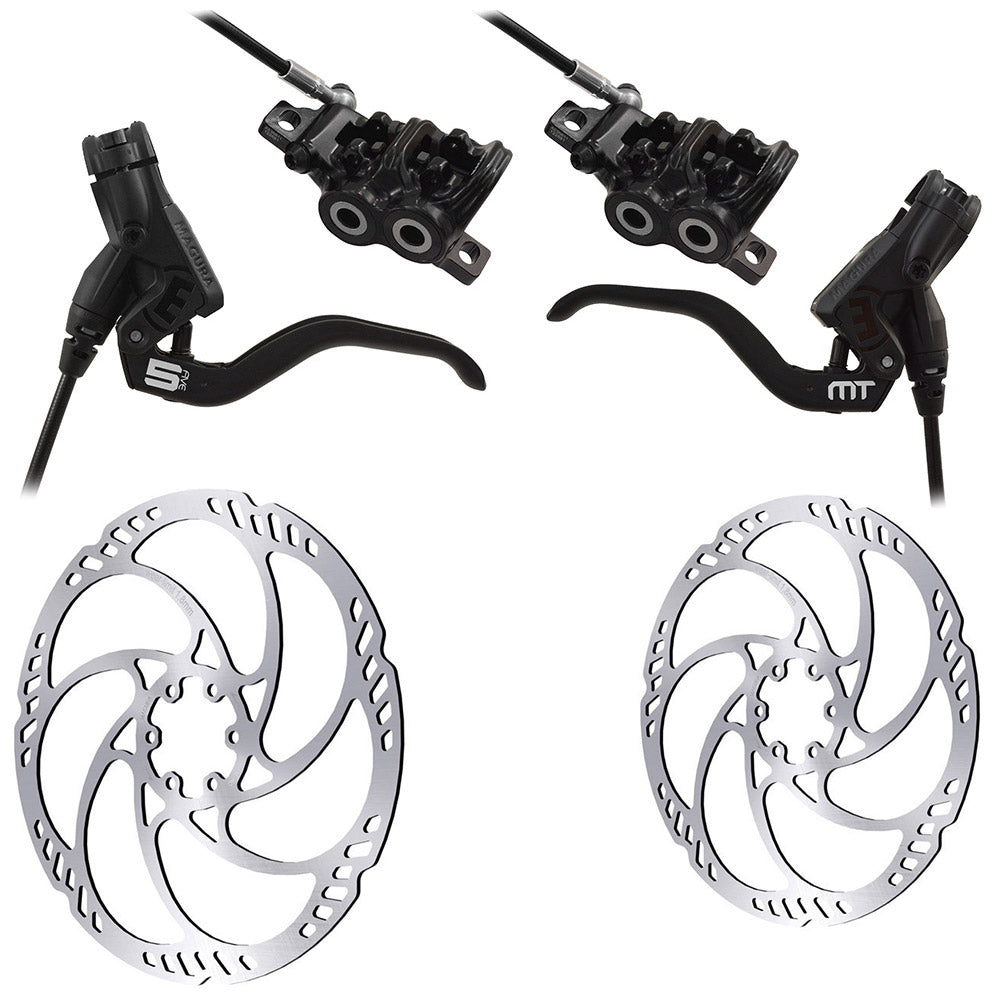 Magura mt5 disc brake set + storm hc