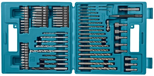 Makita accessoires 75-delige boor- schroefbitset - b-49373
