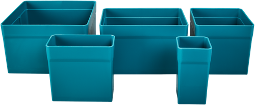 Juego de cajas insertables de accesorios Makita para organizador mbox - 191x92-5 191x92-5