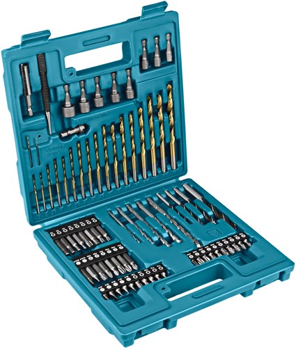 Makita accessoires 75-delige boor- schroefbitset - b-49373