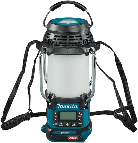 Lâmpada de acampamento Makita MR010GZ 40V Max com rádio e Bluetooth | sem baterias e carregador - mr010gz