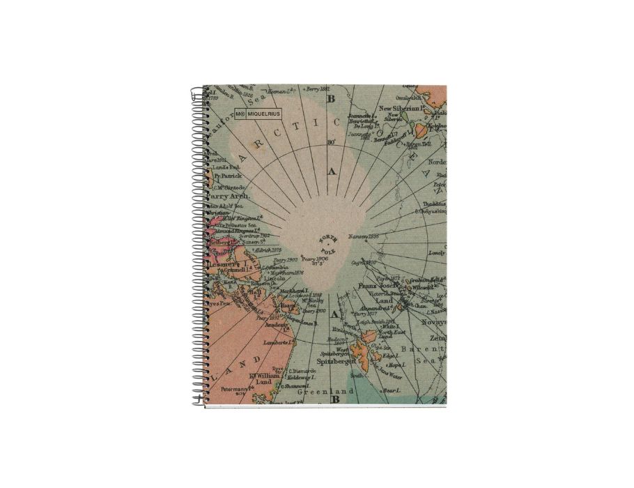 Miquelrius notebook - map - A5 squared - 80 pages