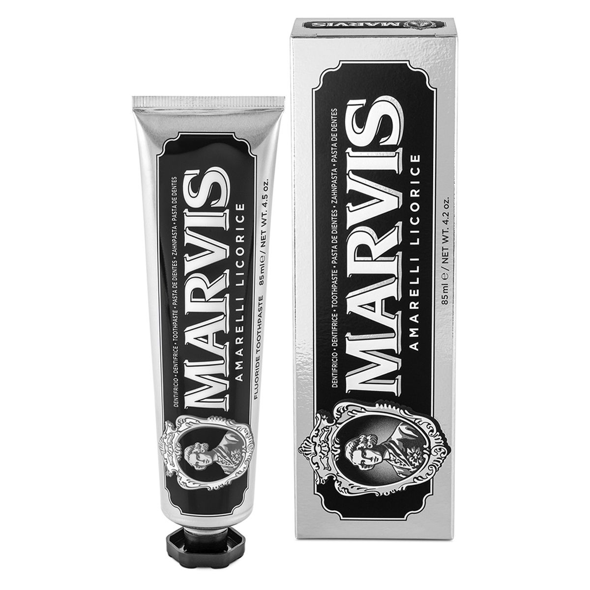 Marvis tandpasta amarelli licorice mint 85ml