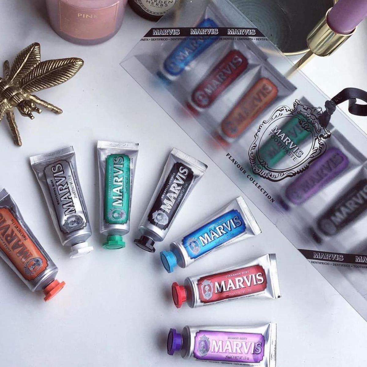 Marvis tandpasta set 7 smaken
