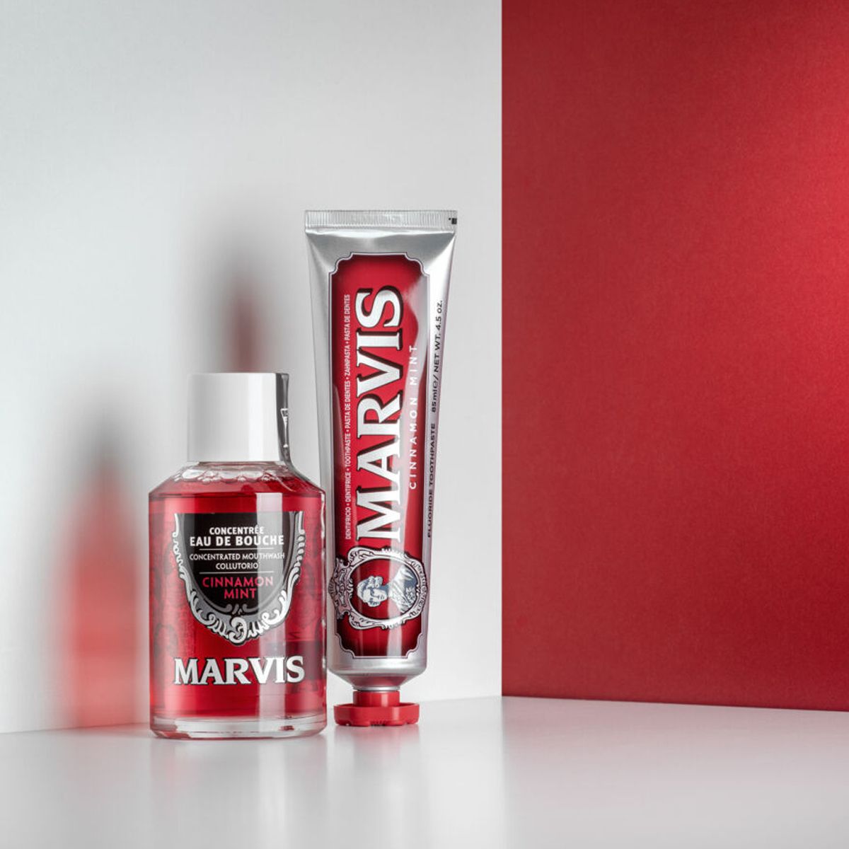 Marvis mondwater cinnamon mint 120ml