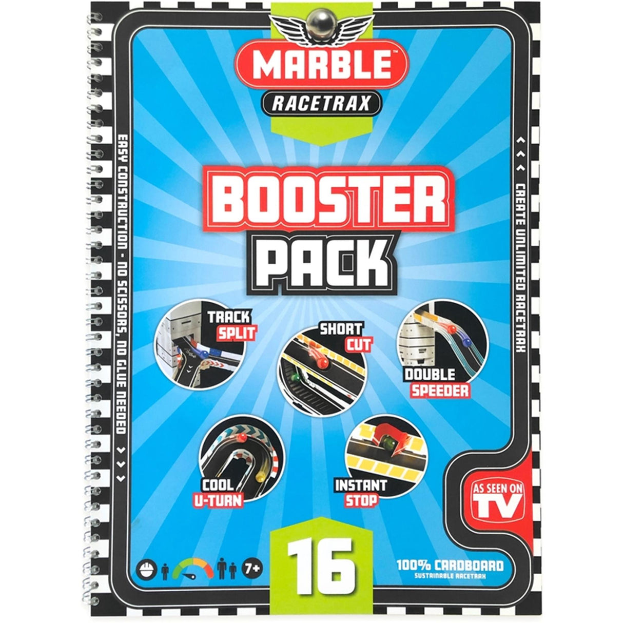 Marble racetrax basic set 16 sheets 3m