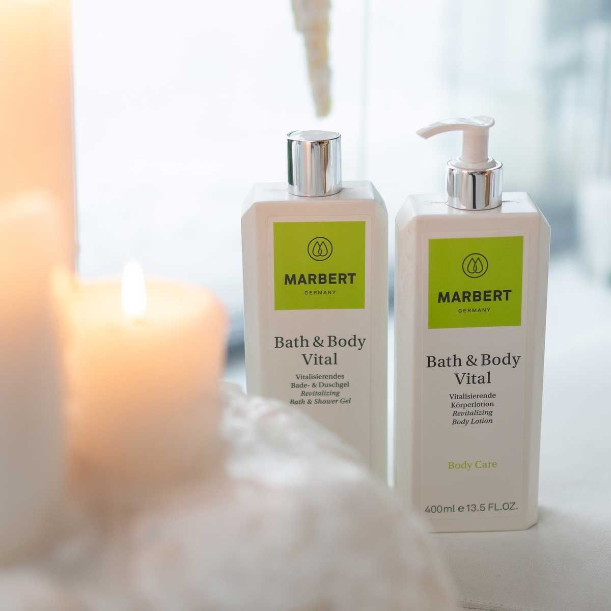 Marbert kvinde bath body vital shower gel 400ml damer