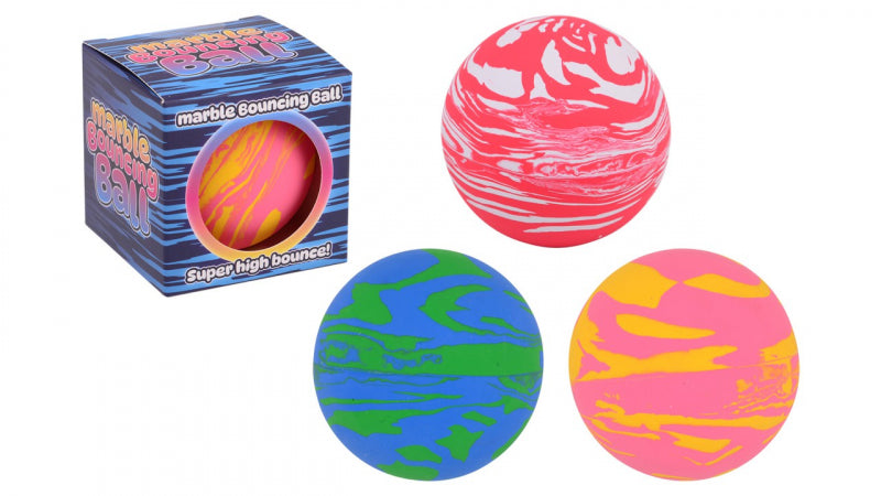 Johntoy Holle Stuiterbal marmor, 6 cm