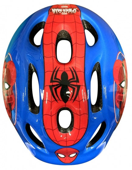 Marvel Spider-Man-Fahrradhelm Einstellbare blaue rote Größe 52-56 cm (s)