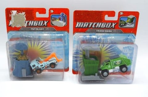 Mattel Matchbox Truck Tow Truck eller sopbil