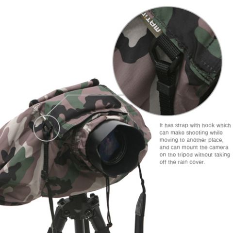 Matin Camouflage Cover DELUXE for Digital SLR Camera M-7101