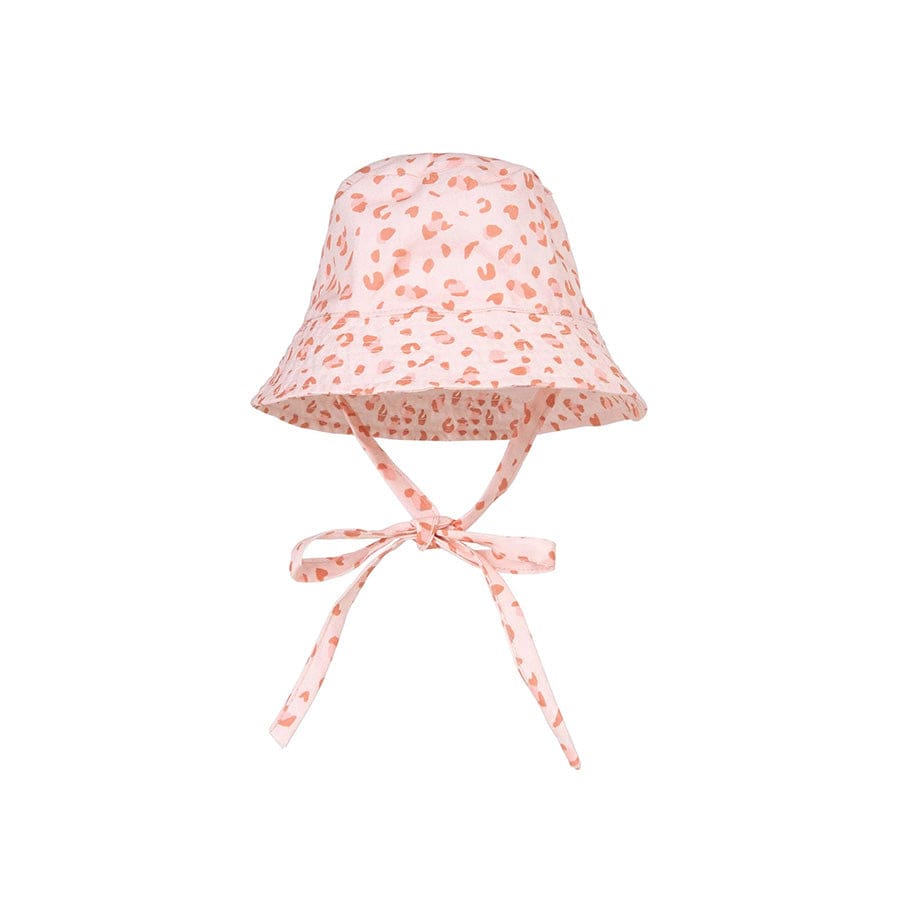 Leopard | old pink UV sun hat
