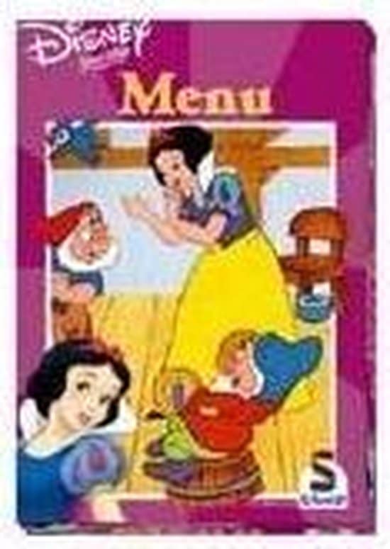 Selecta Disney Princess Memo Menu Game, Table Setting with Snow White