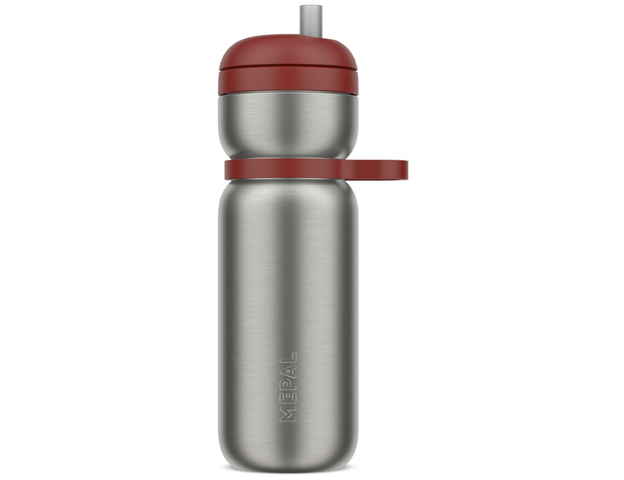 Mepal thermos bottle twist - mountain red - 600ml