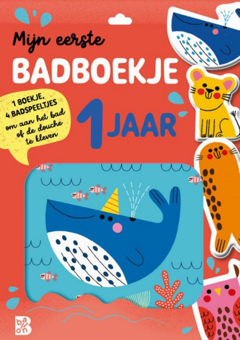 Standaard uitgeverij mijn eerste badboekje - 1 jaar