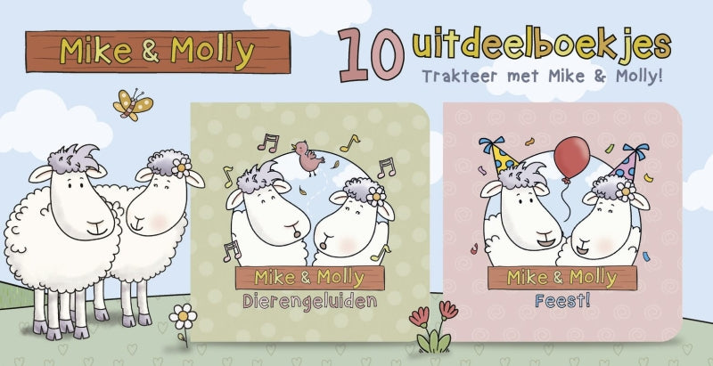 Wpg uitgevers mike molly uitdeelboekjes - 10st.