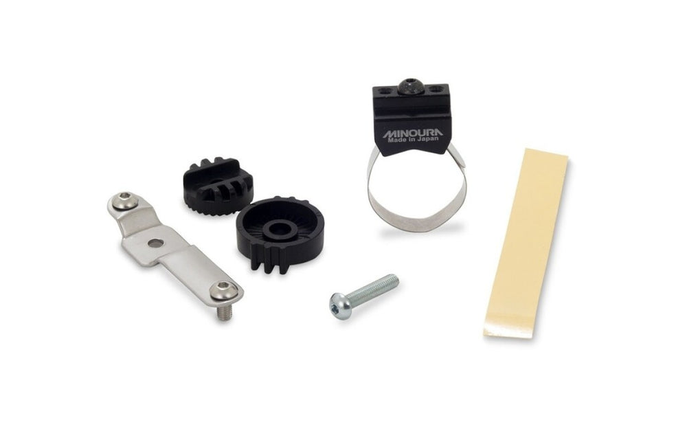 Confirmación del marco de Minoura Bidon EB-100 Ø22 ~ 35 mm de plata