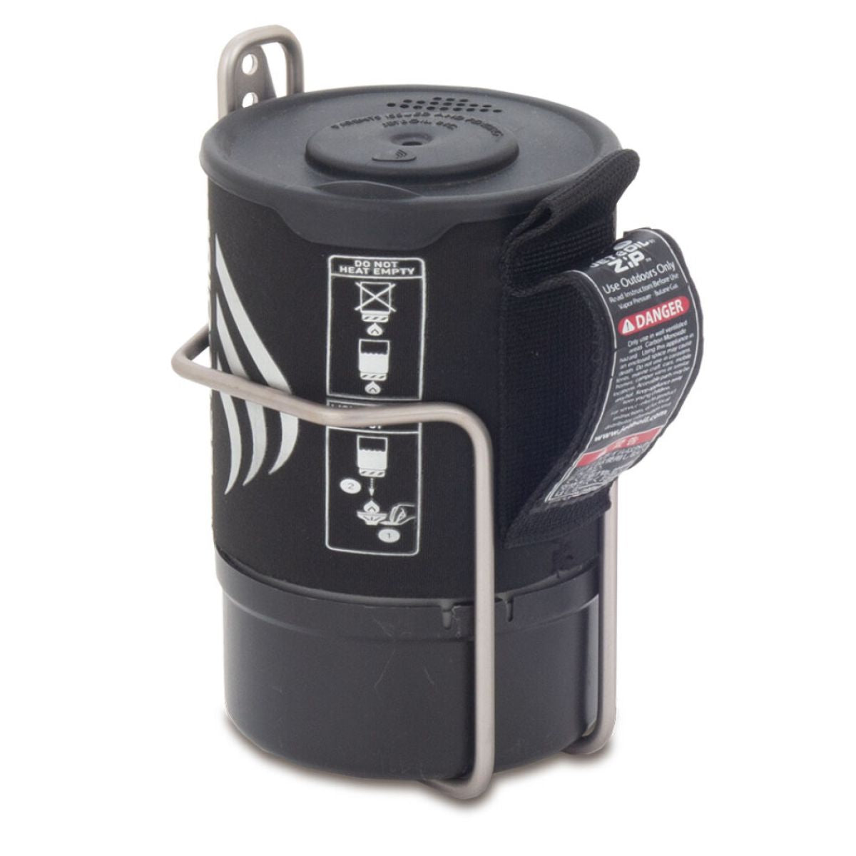 Minoura holder for camping gas stove 10~18cm, jb-95, titanium