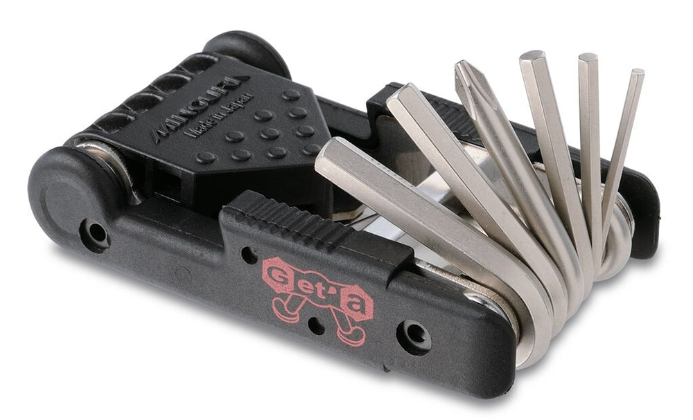 Support de pédale Minoura get'a (hps-9) incl. ensemble d'outils