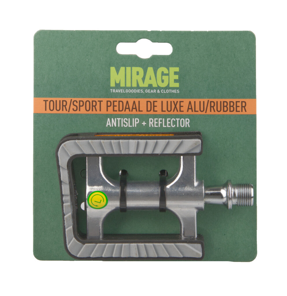 Mirage sport touring pedal aluminum rubber anti-slip deluxe card