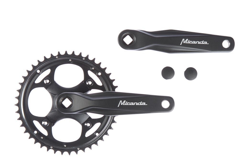 Miranda gamma 1r crankset 44t k-line 51 bcd104+r-ring