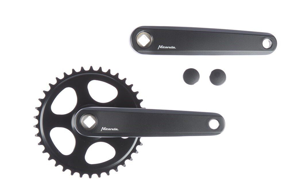 Miranda delta 1r jis crankset 42t bcd104, q:8, black