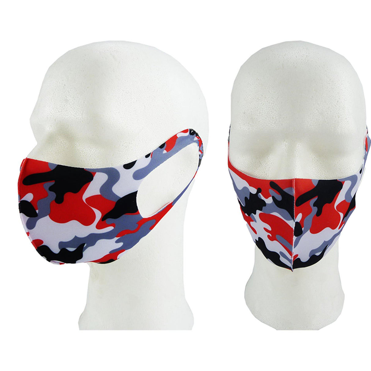 Aro houseware mondkapje stof assorti kleuren 17,5x12,5