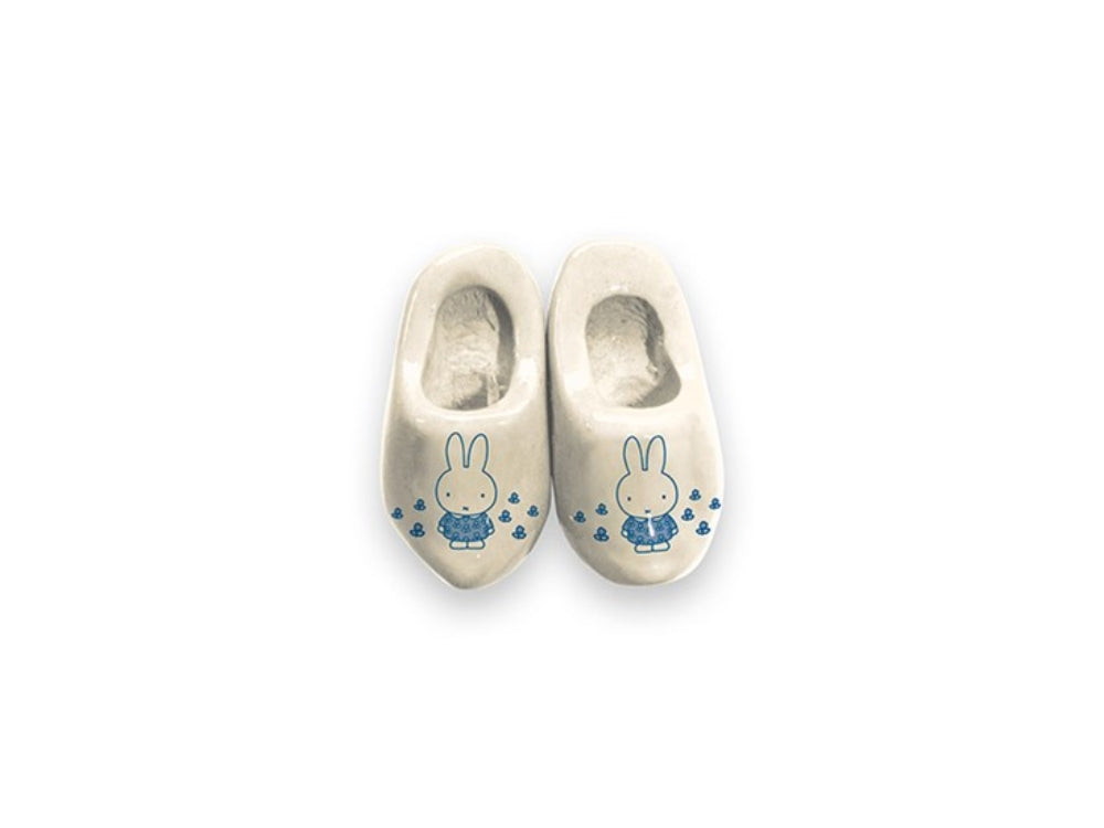 Miffy magnet 2 clog 4 cm white blue