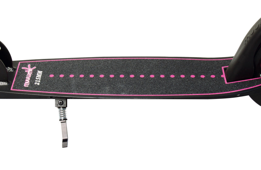 Muuwmi 2-kola Kindestep Skládací nožní brzda černá růžová