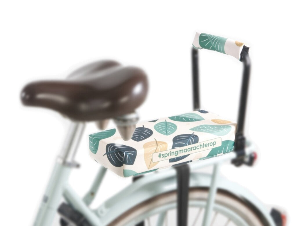 Newlooxs nicht falsches Rückenstützkissen mit veganem Aufdruck