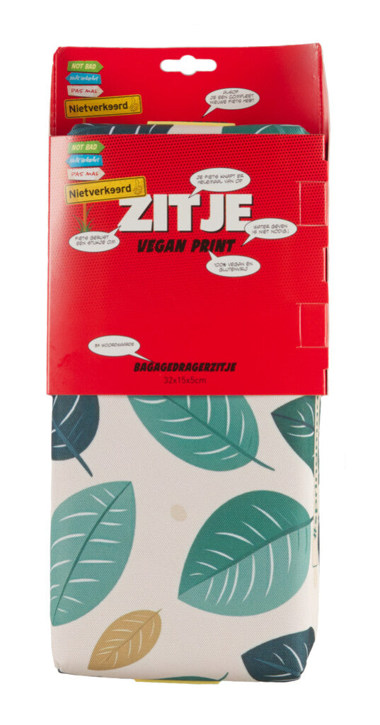 Cuscino del sedile not wrong di Newloox per portapacchi con stampa vegana