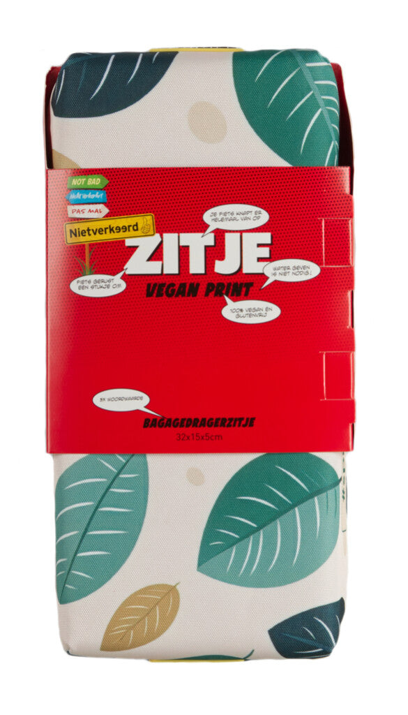 Cuscino del sedile not wrong di Newloox per portapacchi con stampa vegana