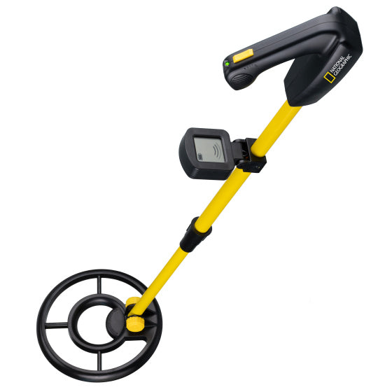 National Geographic Metal Detector LCD display junior yellow black