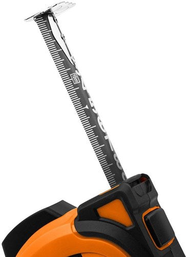 Néo | ruban à mesurer ruban à mesurer | caoutchouc | noir | 7,5 mètres - 25 mm - 6453144