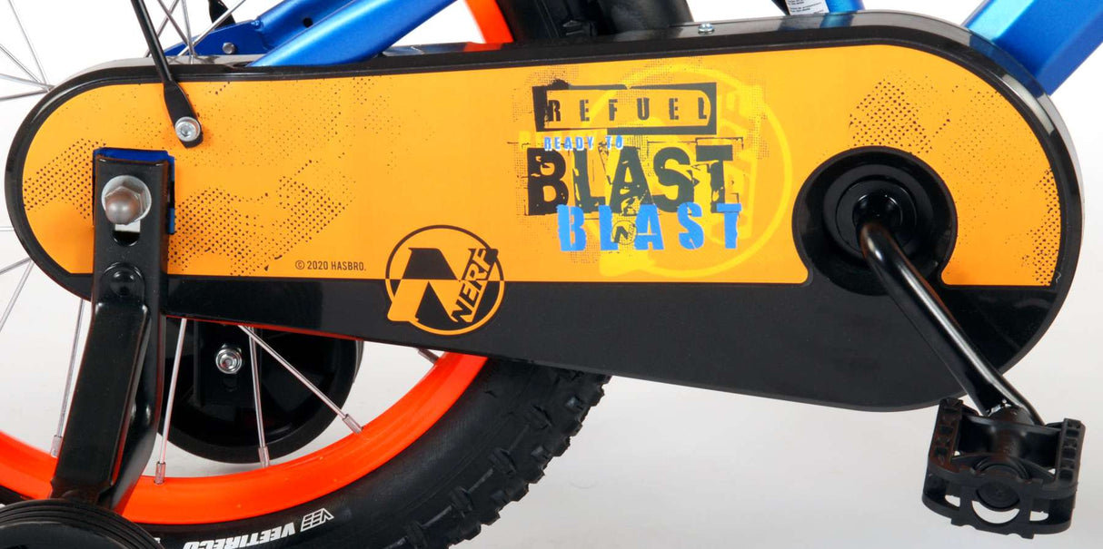 NERF Children's Bike - Boys - 16 inch - Satin Blue