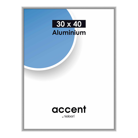 Nielsen Design Nielsen Photo Frame 52424 Accent Matte Silver 30x40 cm