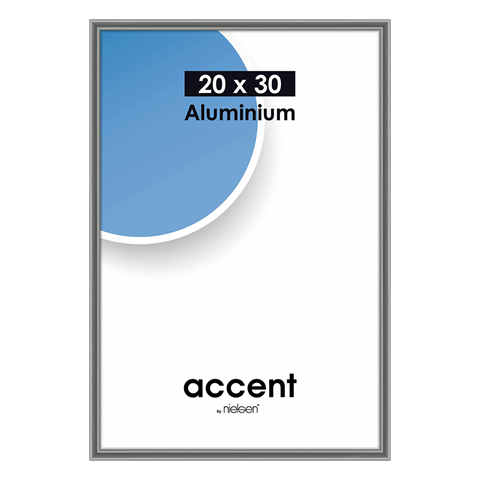 Nielsen Design Nielsen Photo Frame 53525 Accent Steel Gray 20x30 cm