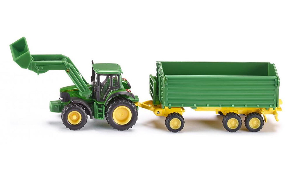 Siku 1843 John Deere With Trailer 1:87