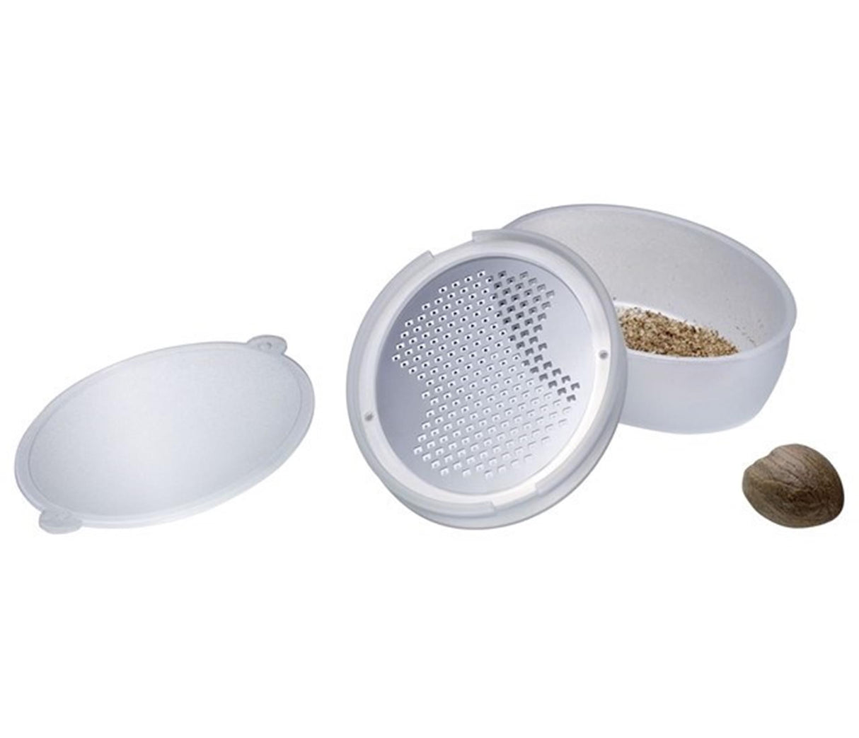Westmark nutmeg grater with white container