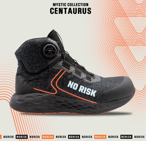 No risk centaurus 1049.31 atop metaalvrij s1p | oranje blauw | maat 46 - 5607421067466