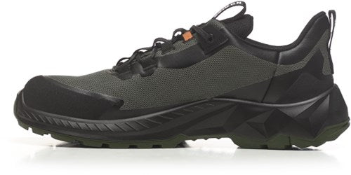 No risk x-treme low green 1257.08 s3l | zwart groen | maat 36 - 5607421120369