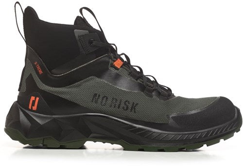 No risk x-treme mid green 1057.08 s3 | zwart groen | maat 41 - 5607421129416