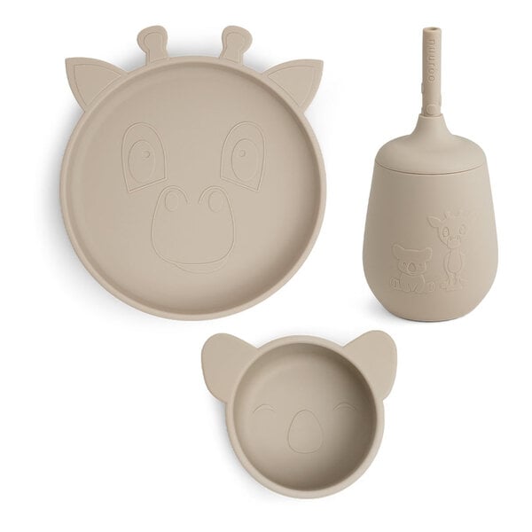Nuuroo Nuuroo Dian Silicone Dinner Set da 3 pacchetti