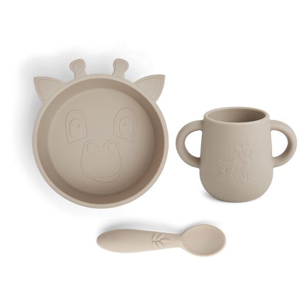 Nuuroo nuurooo empba Silikon Dinner Set 3-Pack