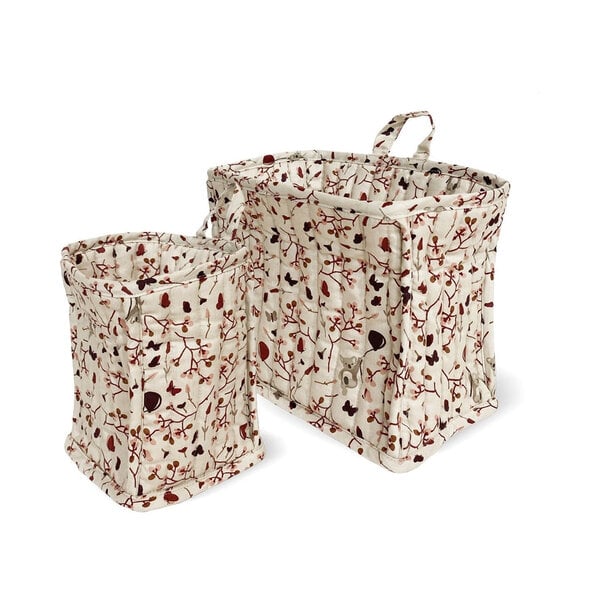 Nuuroo Nuuroo Lumi quilted basket set - Koala Flower