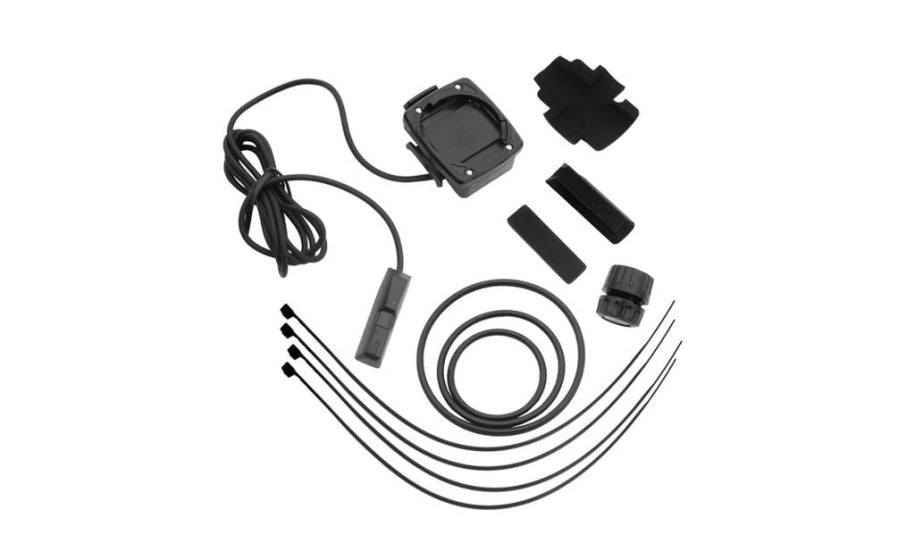 Jeden komputer rowerowy 8 przewodowy Unise Black Grey