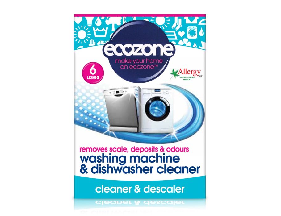 Ecozone washing machine and dishwasher descaler
