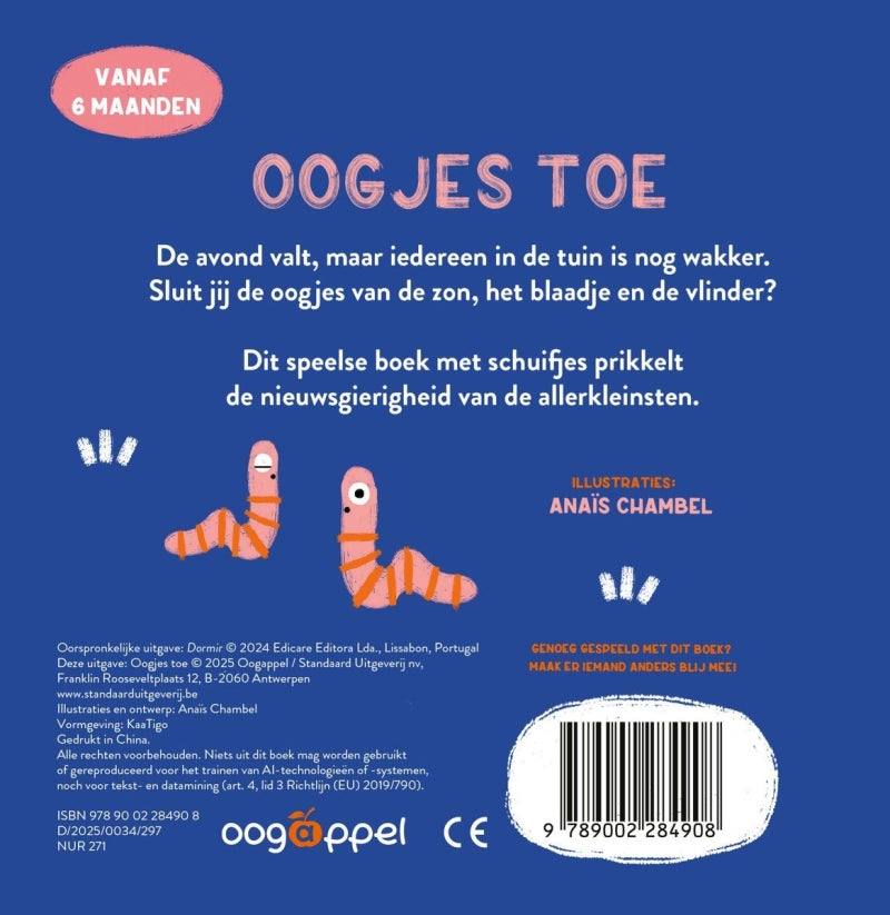 Øjetæble lukkede øjne