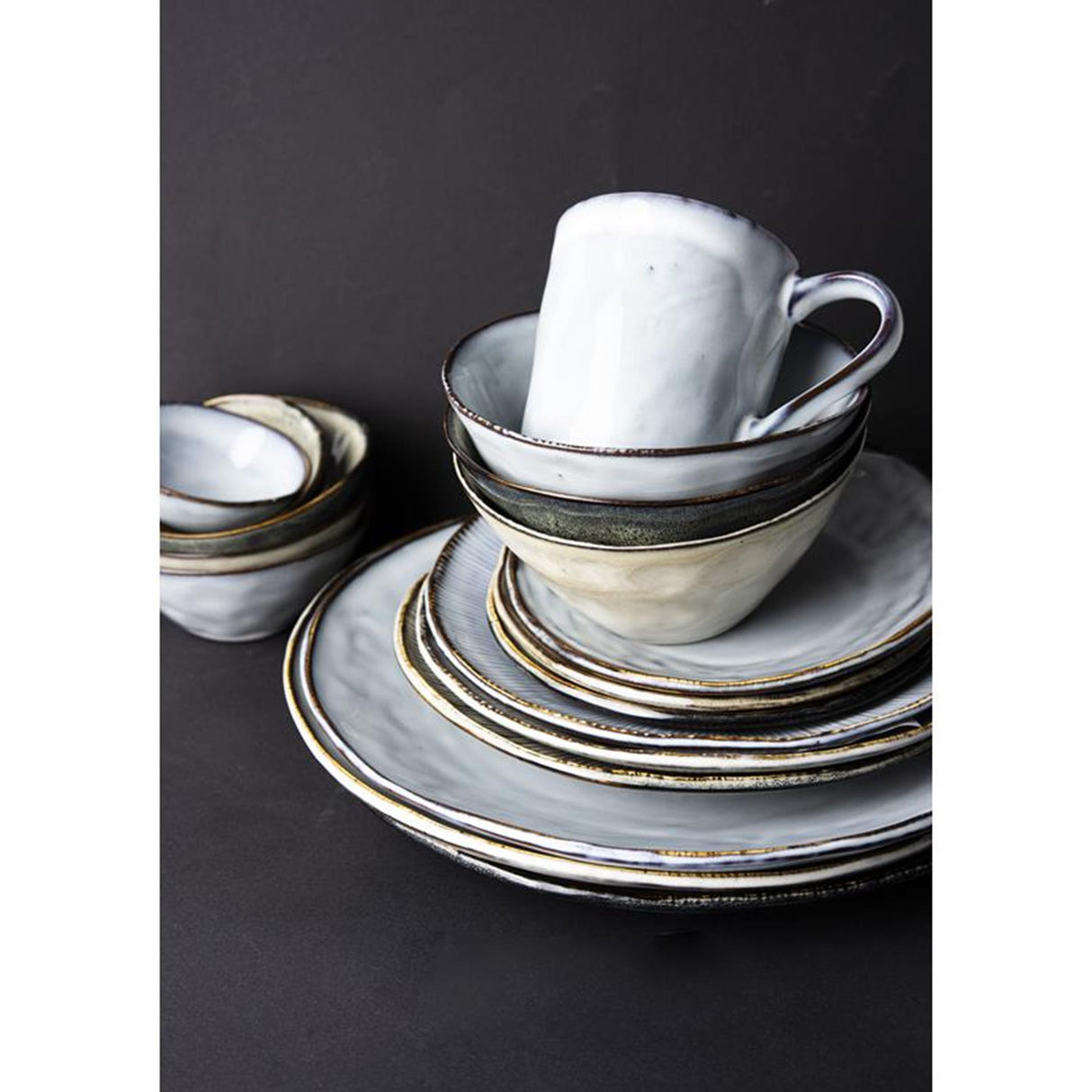 Dutch rose organic mok 390m wit 4st