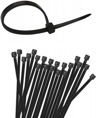 Attache câble Orno 3,6x150mm noir sachet (100) - 4113423